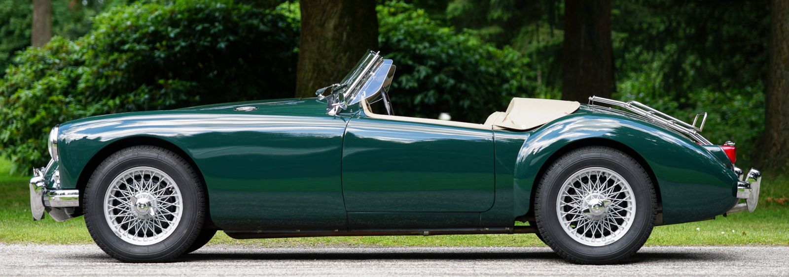 MG MGA 1500 roadster, 1955