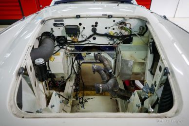 Austin Healey 100/M BN1, 1954 Mille Miglia preparation