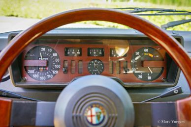 Alfa Romeo Alfetta 2000 ‘Trintignant’, 1984