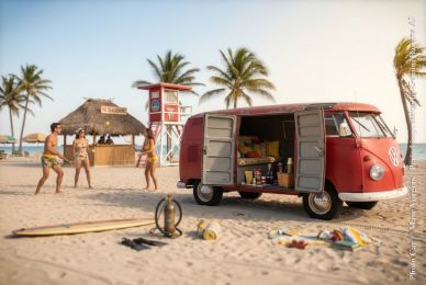 Volkswagen VW T1 Transporter | Bus restoration object, 1961