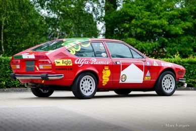 Alfa Romeo Alfetta 1800 GT rally car, 1975