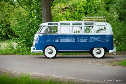Volkswagen Type 2 T1 Samba 21-window Deluxe, 1966 Restoration