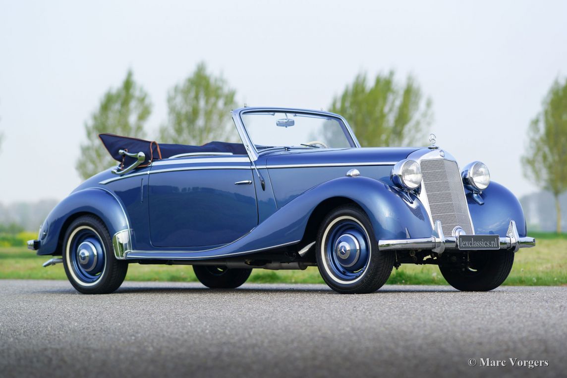 Mercedes-Benz 170 S cabriolet A, 1950 - Welcome to ClassiCarGarage