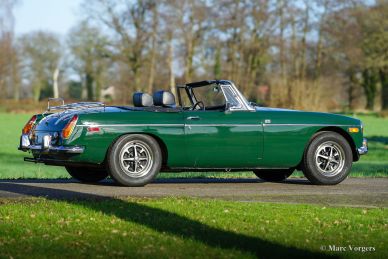 MG MGB roadster, 1974
