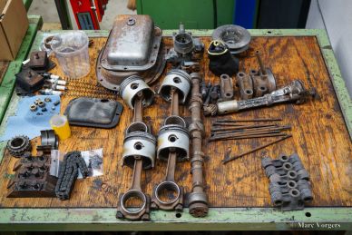 Peugeot 403 Cabriolet restoration