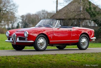 Alfa Romeo Giulia 1600 Spider, 1963