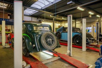 Talbot 110 saloon restoration & rally preparation