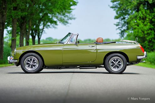 MG MGB roadster, 1975