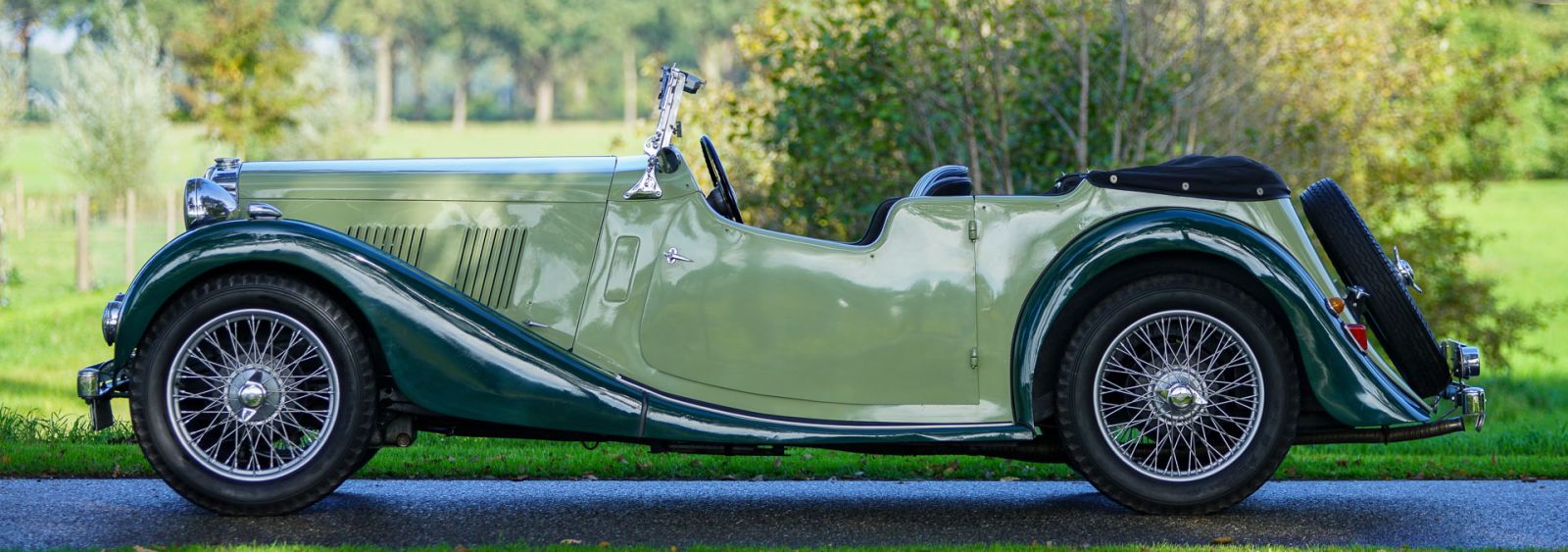 MG VA, four seat tourer, 1939