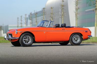 MG MGB roadster, 1974